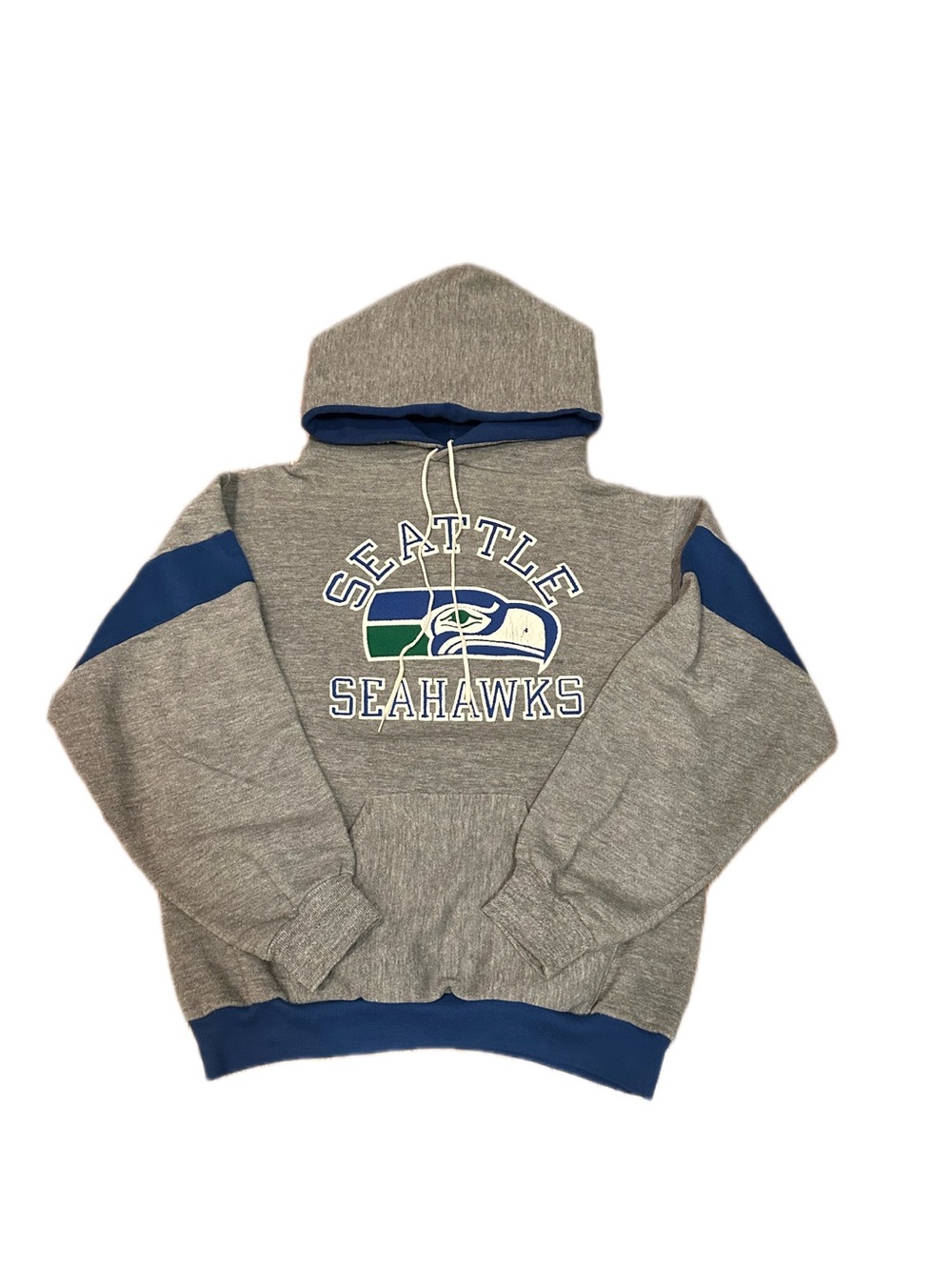 True vintage 1970’s seattle seahawks russel hoodie